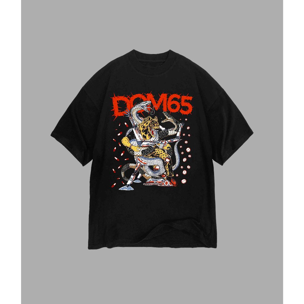Dom65 - Sanke Attack T-shirt | Kaos Band Dom65 - Snake Attack