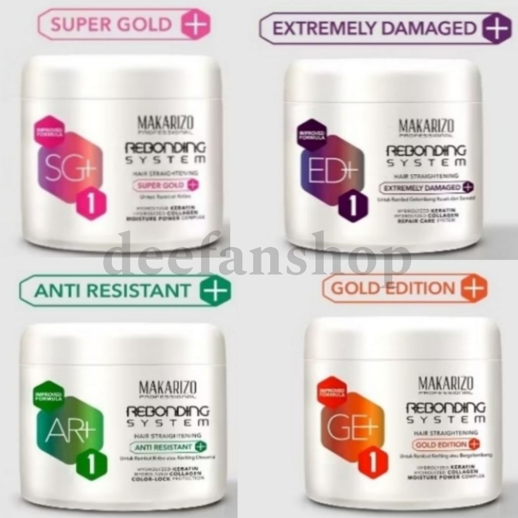MAKARIZO Smoothing Rebonding System / Smoothing Pelurus Rambut