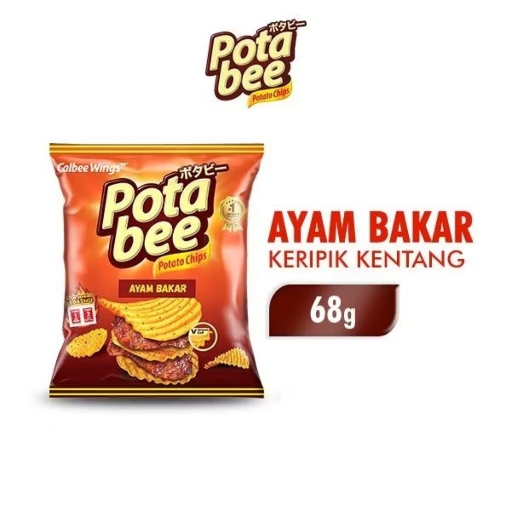 

Potabee Ayam Bakar 68g 1dus isi 30pcs