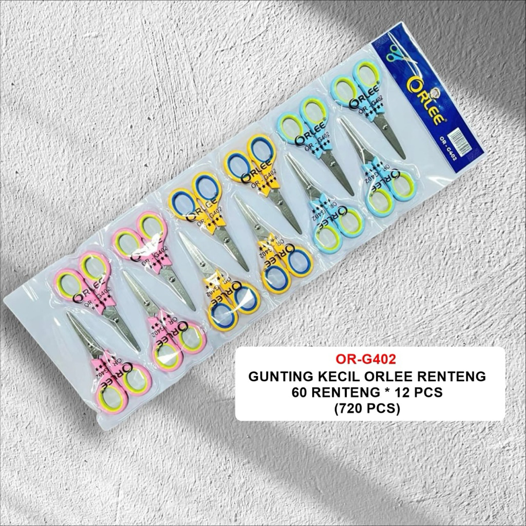 

OBBRALL (12pcs) GUNTING RENCENG OR- LEE KECIL 4in
