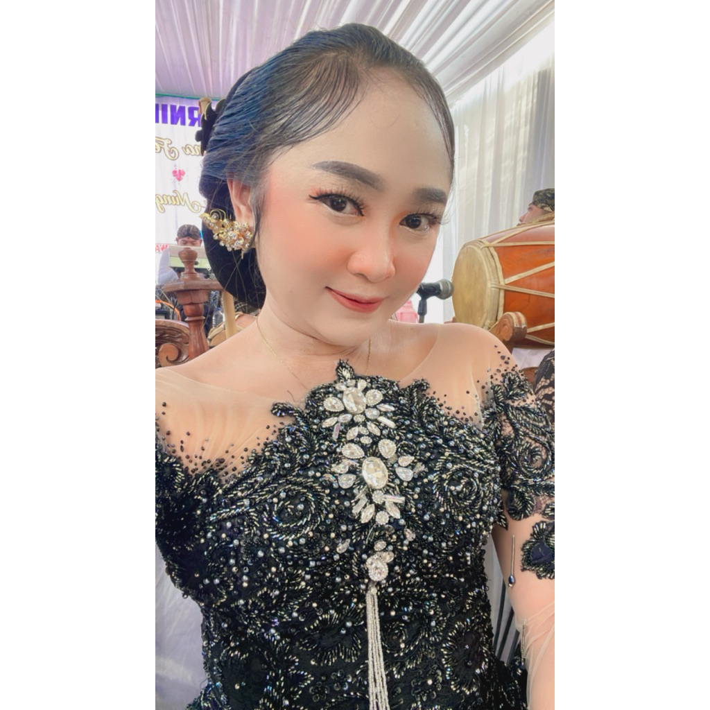 baju nyanyi ungu lilac muda