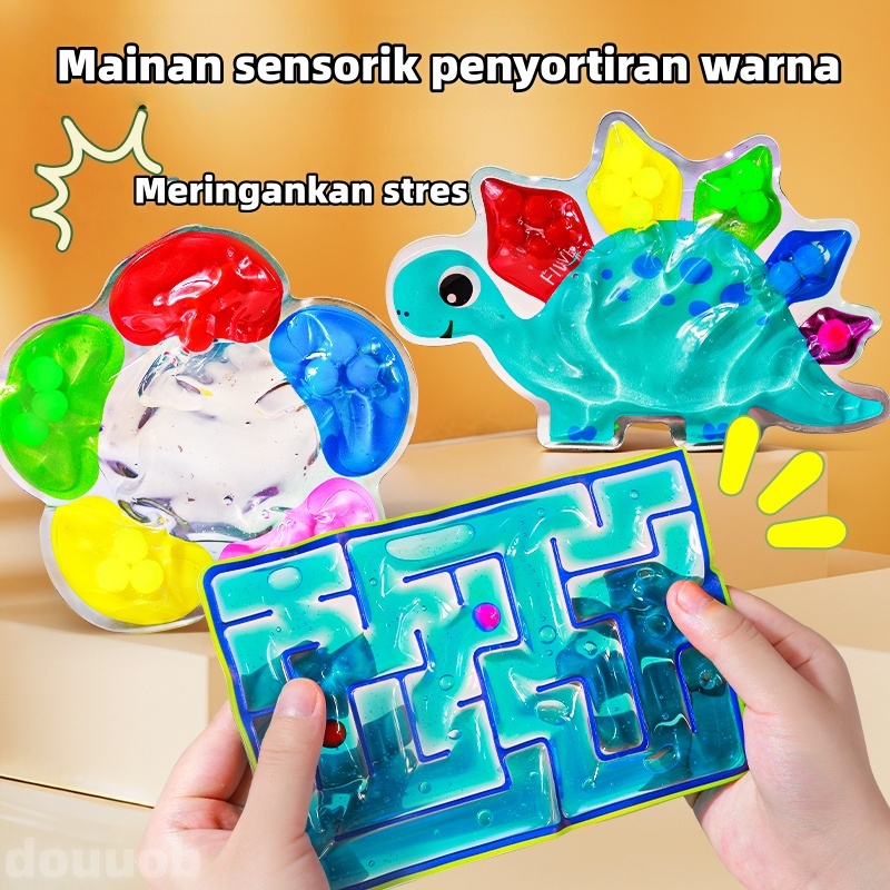 Mainan Penyortiran Warna/Mainan Warna Warni Edukasi/Mainan Edukasi Anak-Anak Yang Menenangkan/Mainan