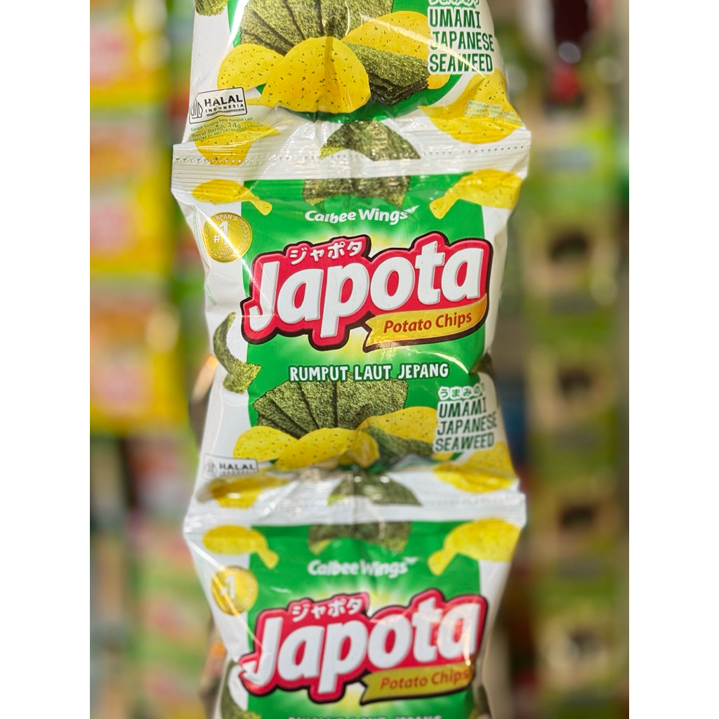 CIKI JAPOTA,CIKI KENTANG 1 RENCENG BERAT BERSIH 14gr