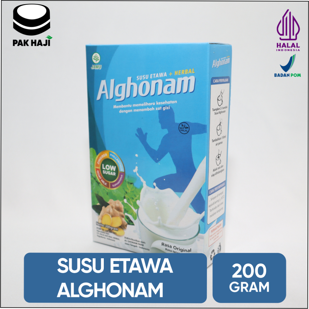 

Susu Al Ghonam | Susu Herbal Kambing Etawa | Susu Herbal untuk Nyeri Sendi | Susu Kambing Original | Susu Penggemuk Badan