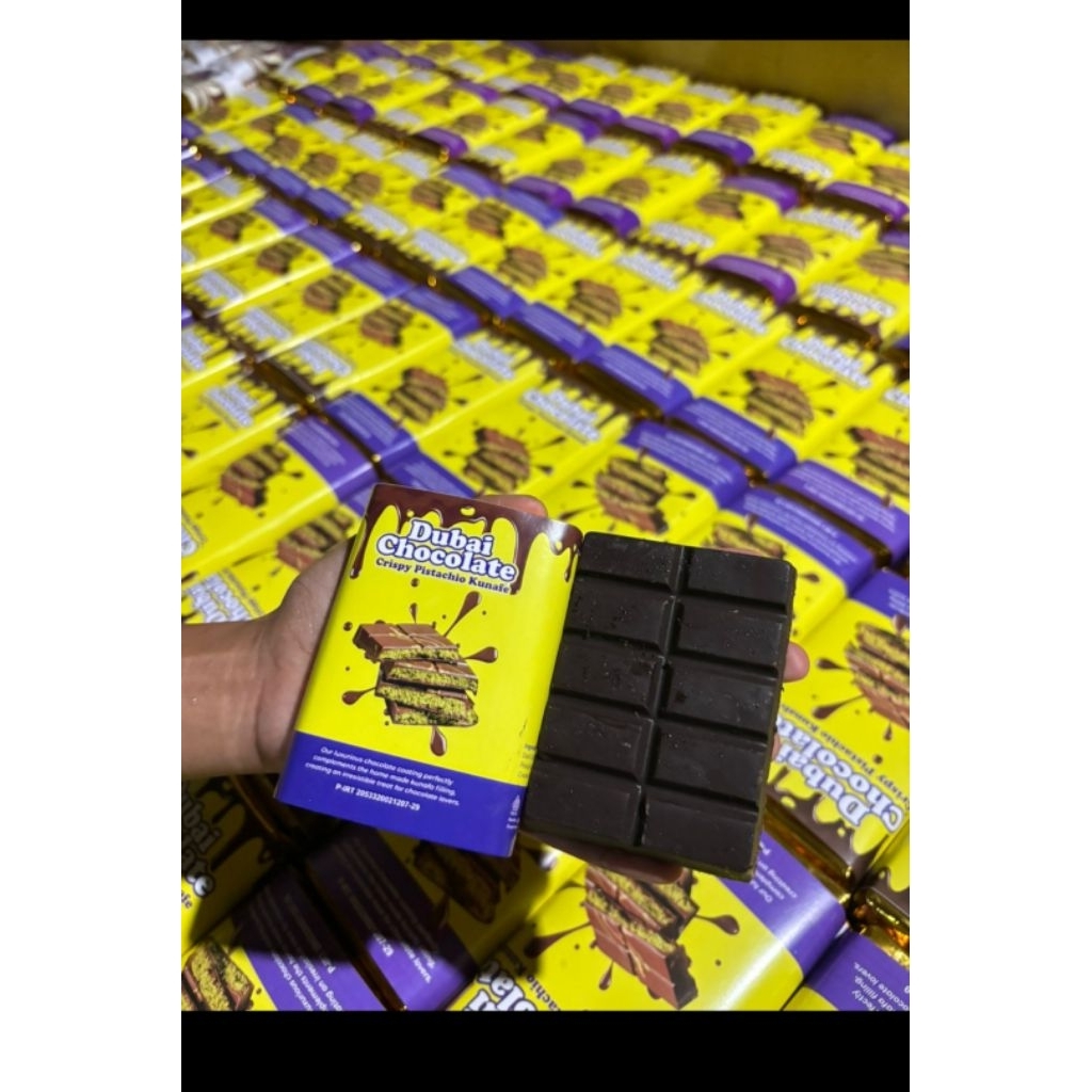 

COKLAT DUBAI MINI 85GRAM PISTACHIO KUNAFA ASLI HARGA PROMO