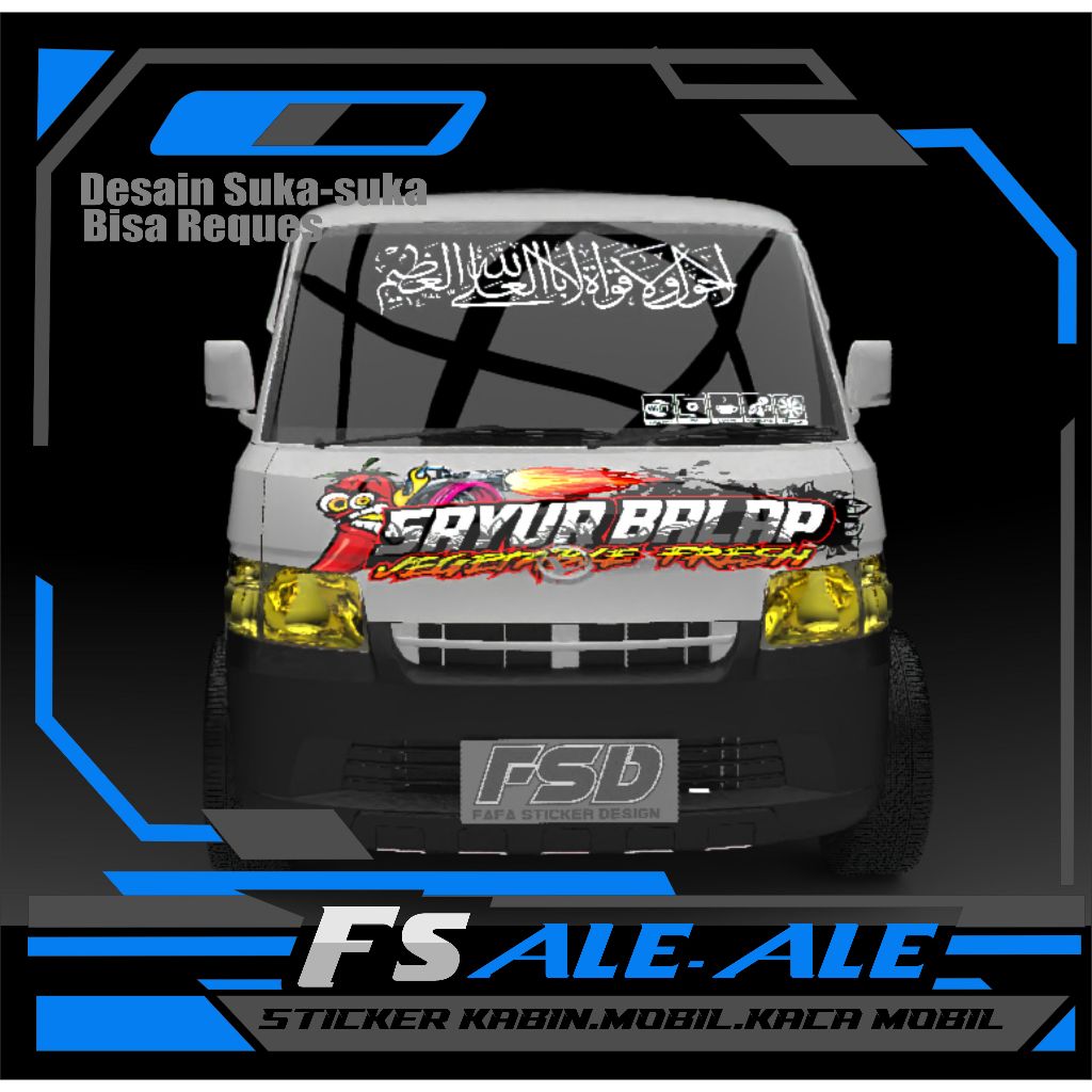 STICKER L300 ,STICKER PICKUP STIKER MOBIL/ CARRY PICKUP, STICKER KABIN TRUCK ,STICKER GRANDMAX ,ZEBR