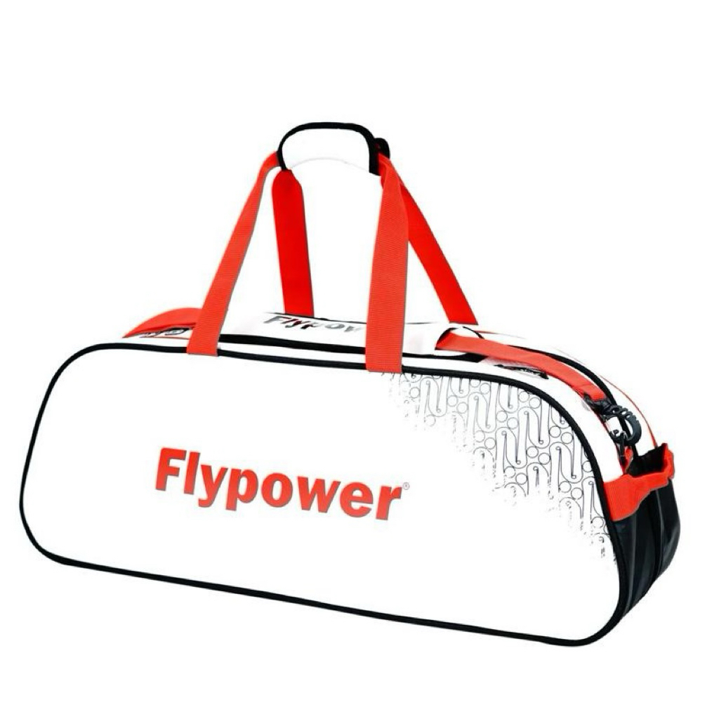 Flypower Garnet Tas Raket Bulutangkis Warna Putih