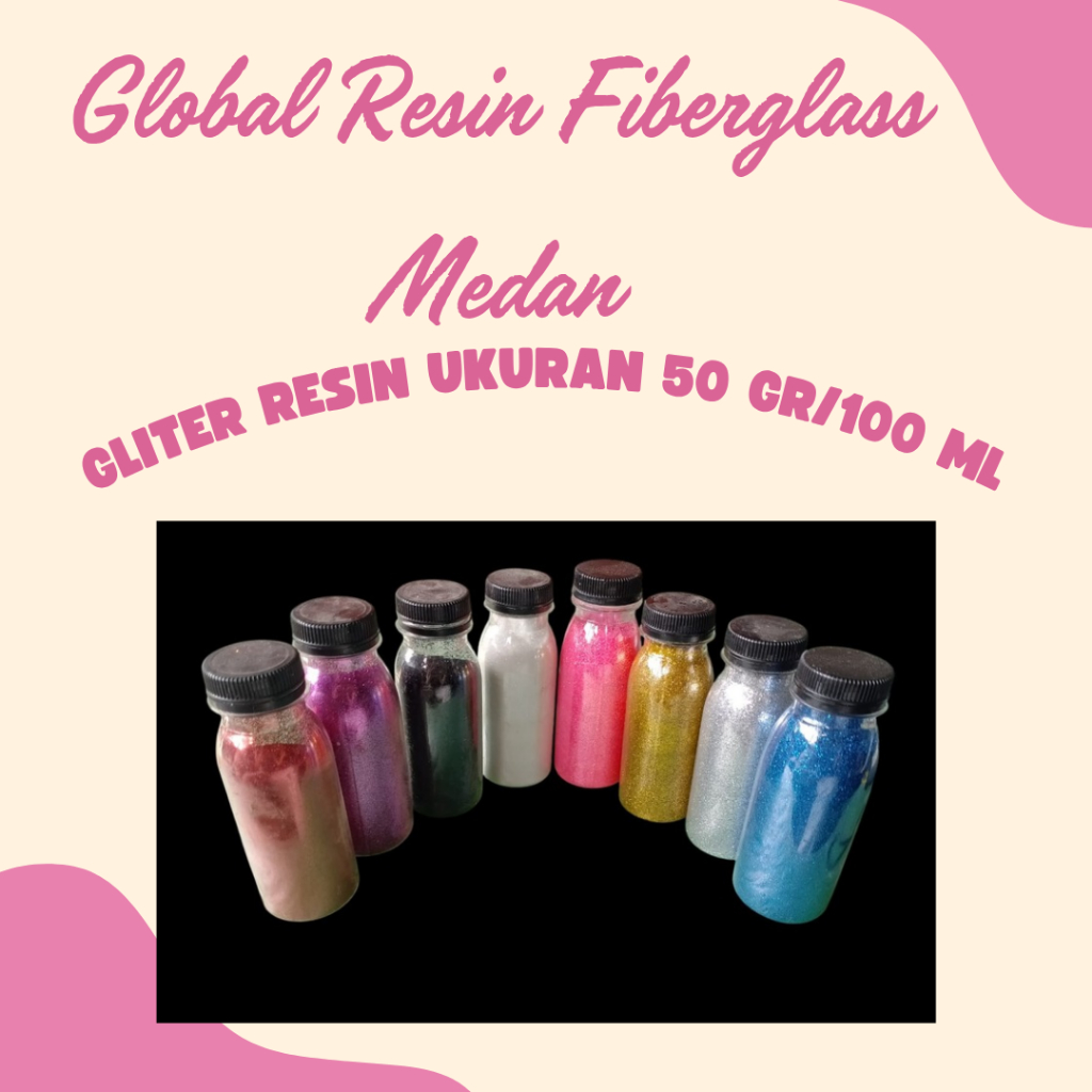 

Gliter Resin ukuran 50 gr
