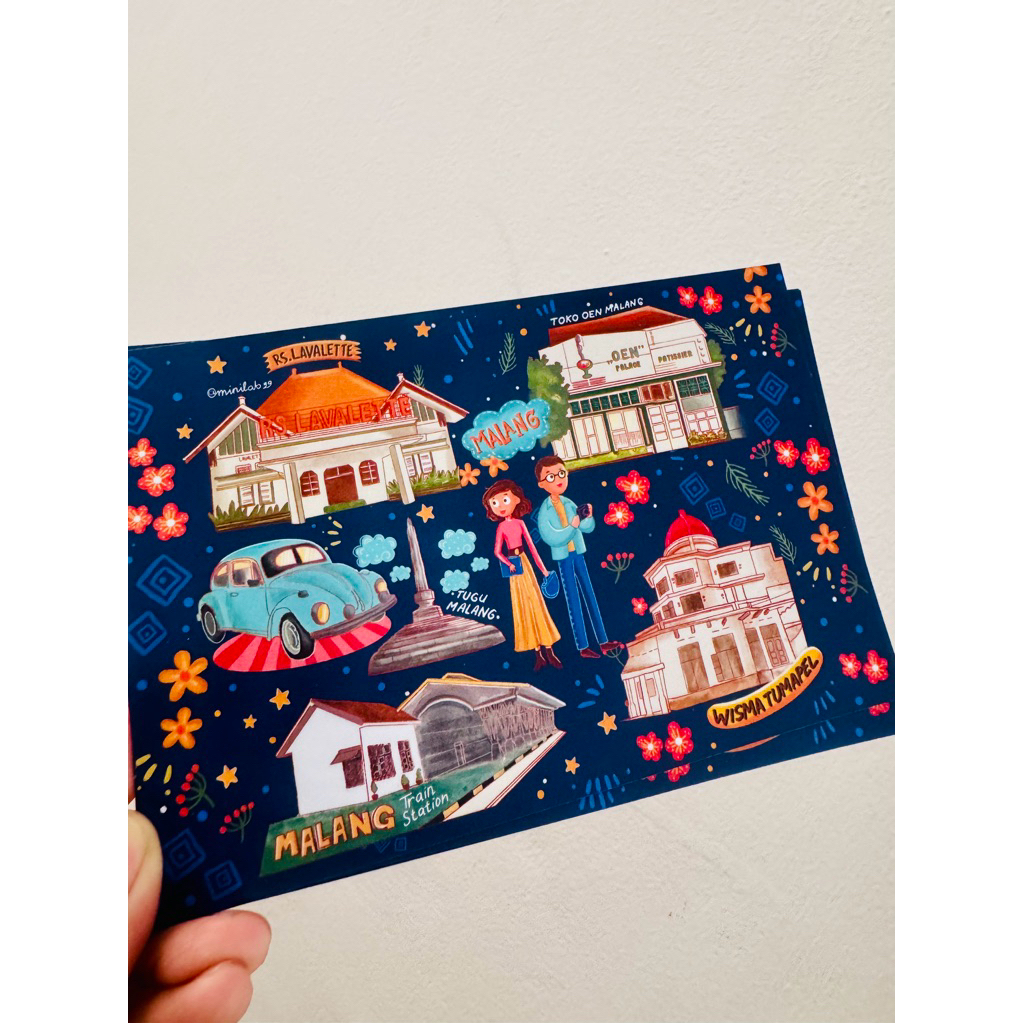 

Postcard Kartupos Indonesia Koleksi Minilab99