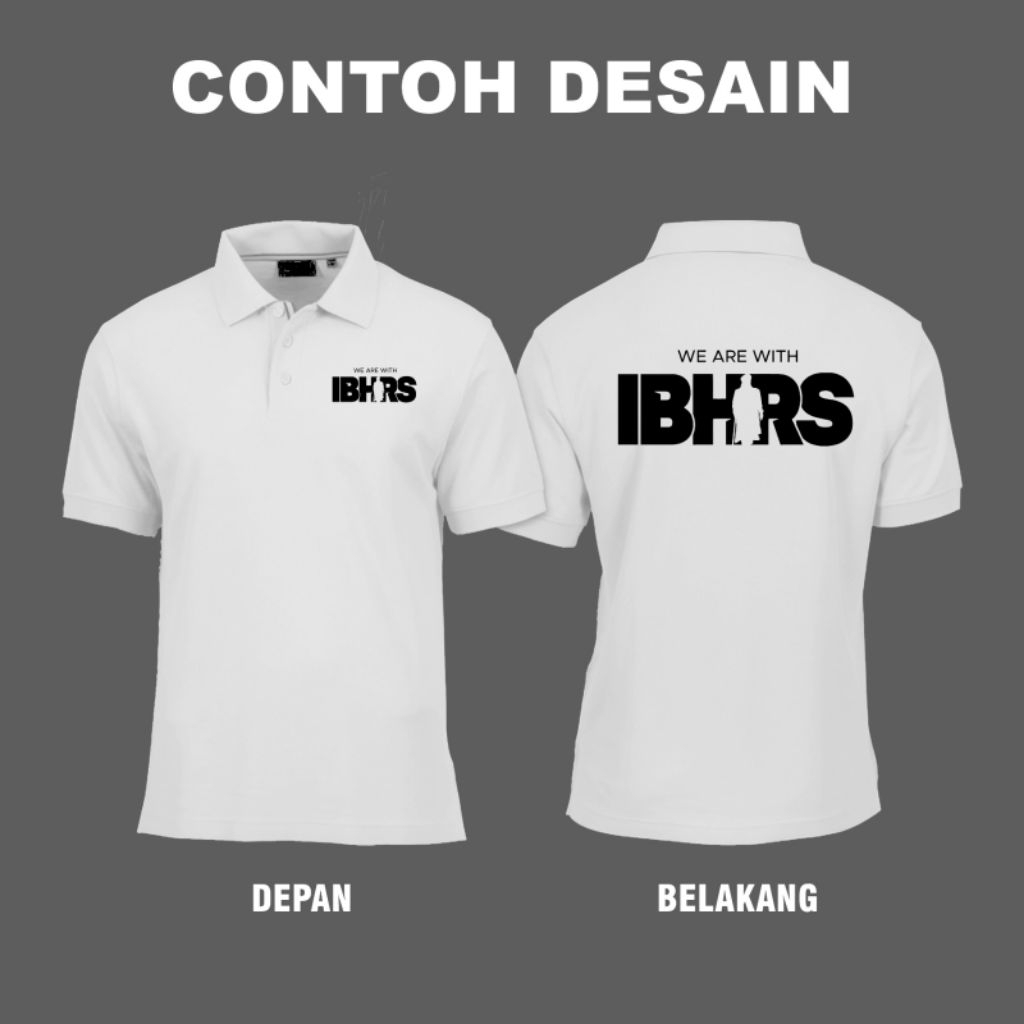 KAOS KERAH IB HRS DEWASA LENGAN PENDEK