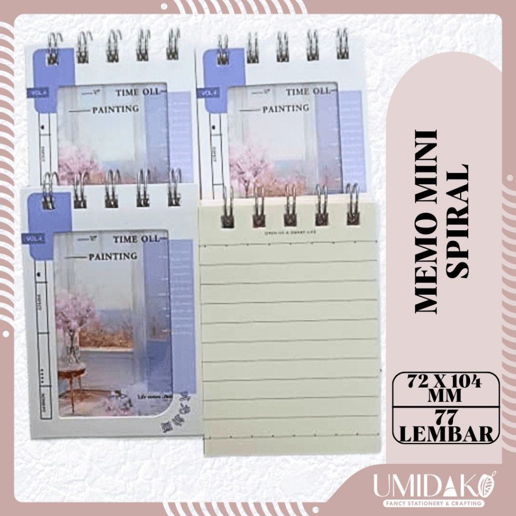 

[UMIDAKO] MEMO MINI SPIRAL