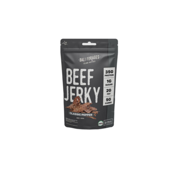

Bali Forages Beef Jerky Classic Pepper
