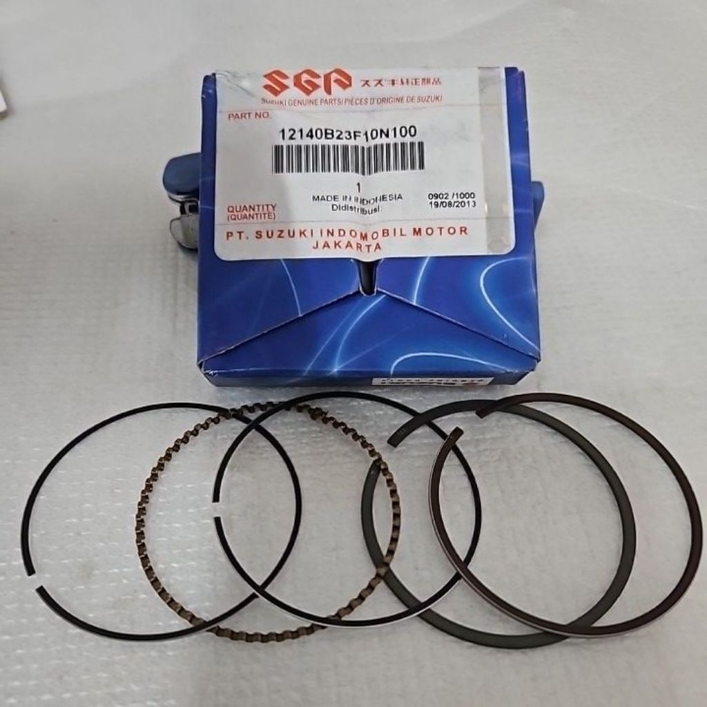 RING SET PISTON OS.100 SUZUKI SMASH 110,SHOGUN 125 ORIGINAL SGP 100%