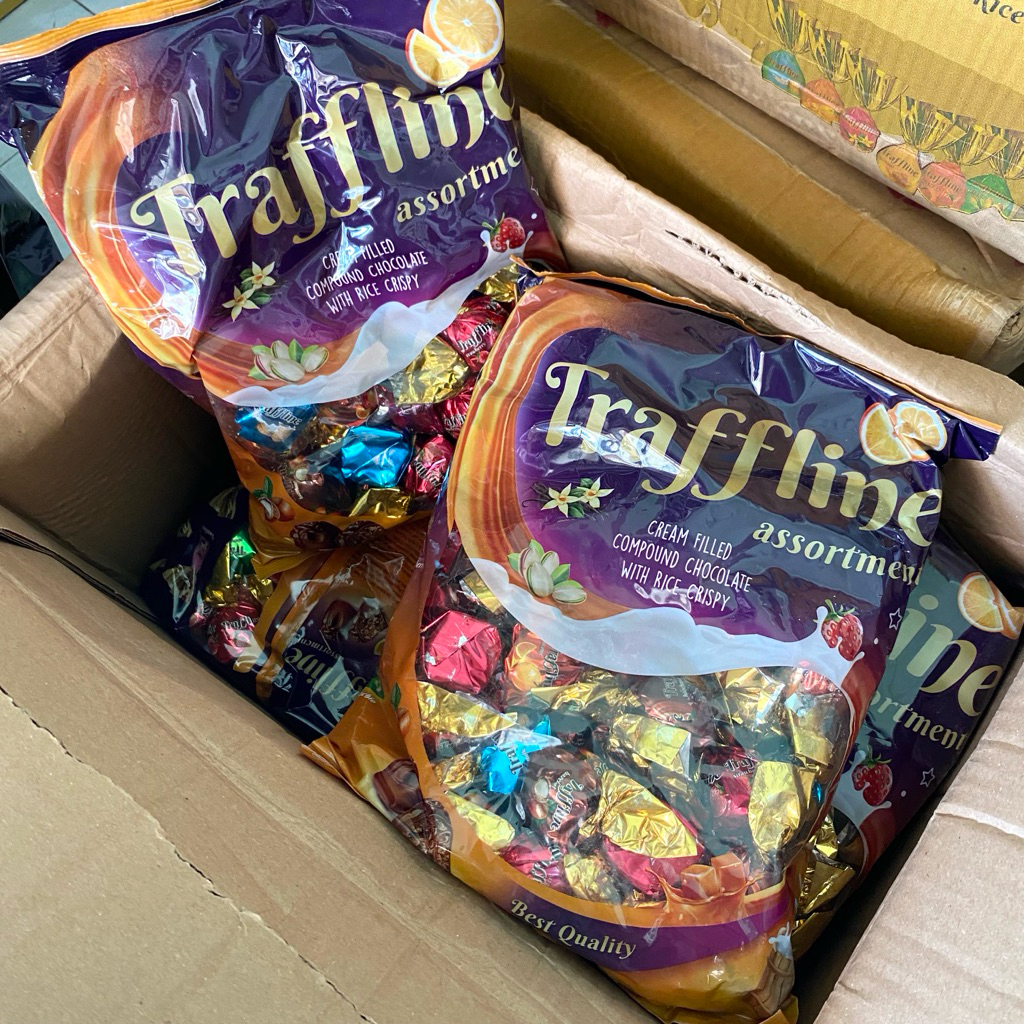 

Cokelat traffline assortment 1kg oleh oleh umroh