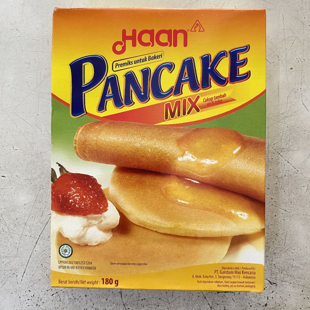 

Haan premiks pancake ORIGINAL box 180 gram