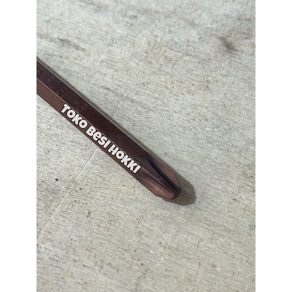 Mata Obeng Ketok pH3 x 80mm Tekiro Original / Mata Bor Obeng Plus (+) Tekiro