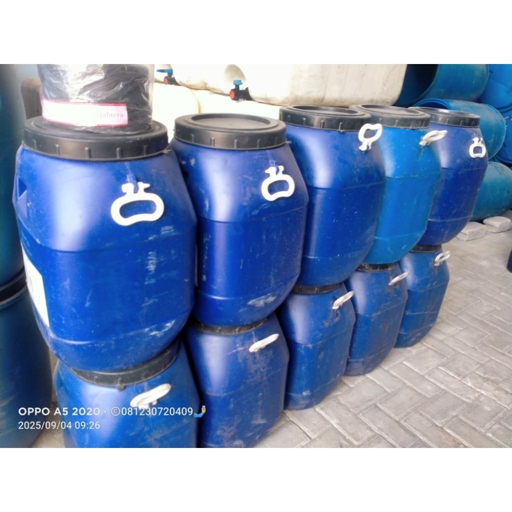 drum /tong plastik 50liter..