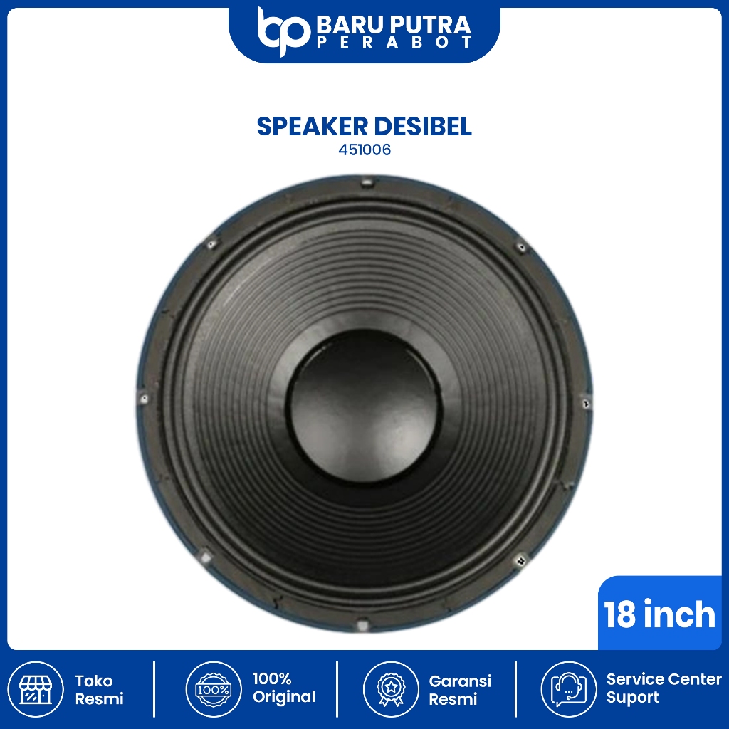 Speaker 18" DESIBEL Subwoofer 451006 18 Inch