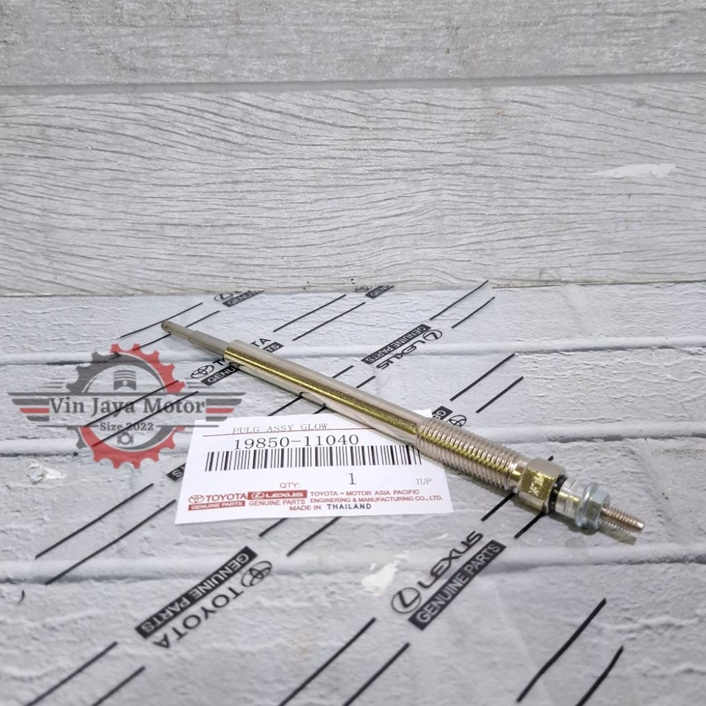 Busi Pemanas Glow Plug Toyota Hilux Innova 2Gd Innova Reborn Diesel Original 1Pc