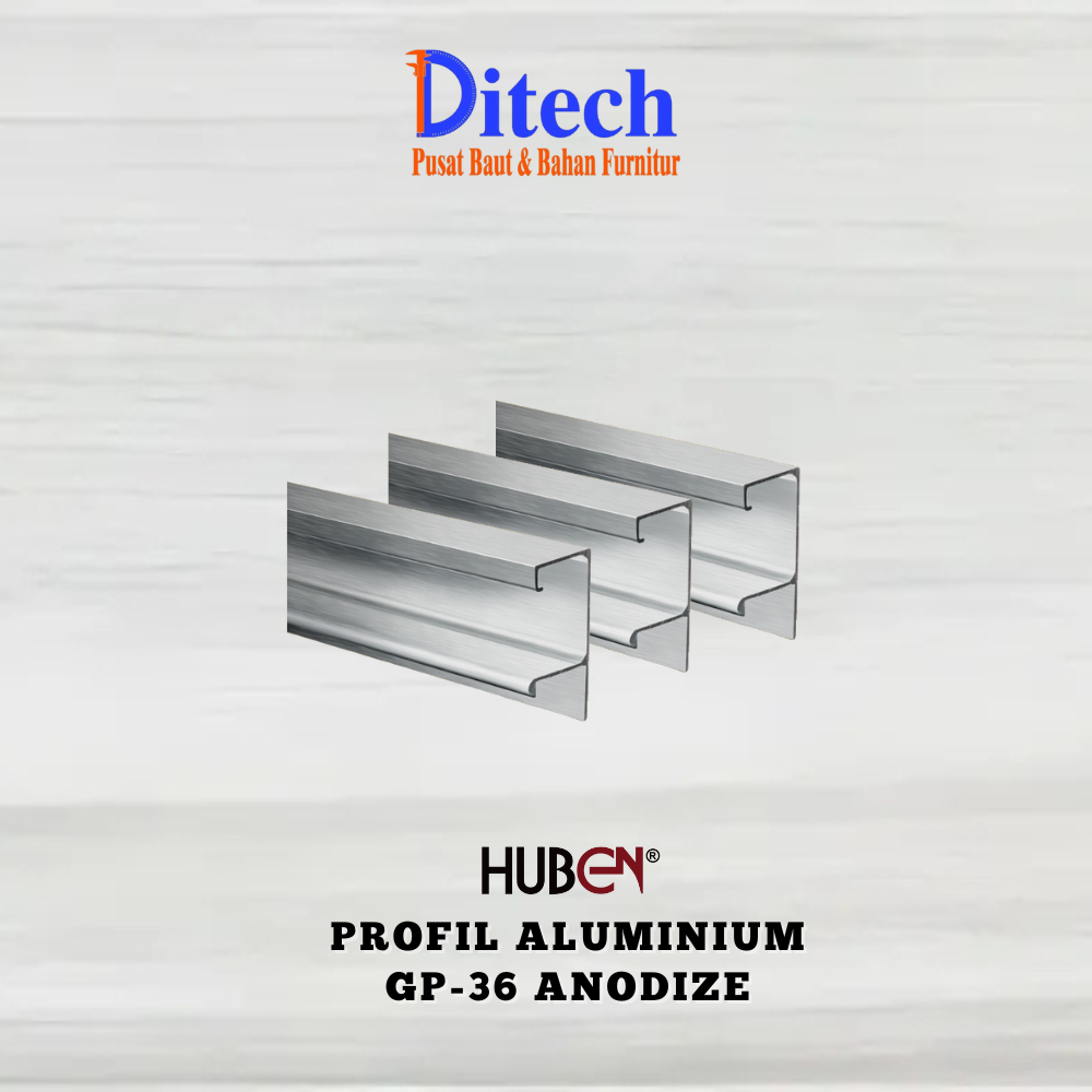 ☑️Profil Aluminium GP-36 / Profil Handle Aluminium