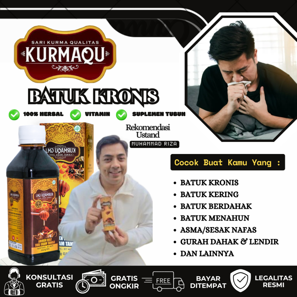 Obat Batuk Berdahak Gatal Tenggorokan Penghilang Dahak TB Paru Sesak Nafas Asma Batuk Kronis Flek Pa