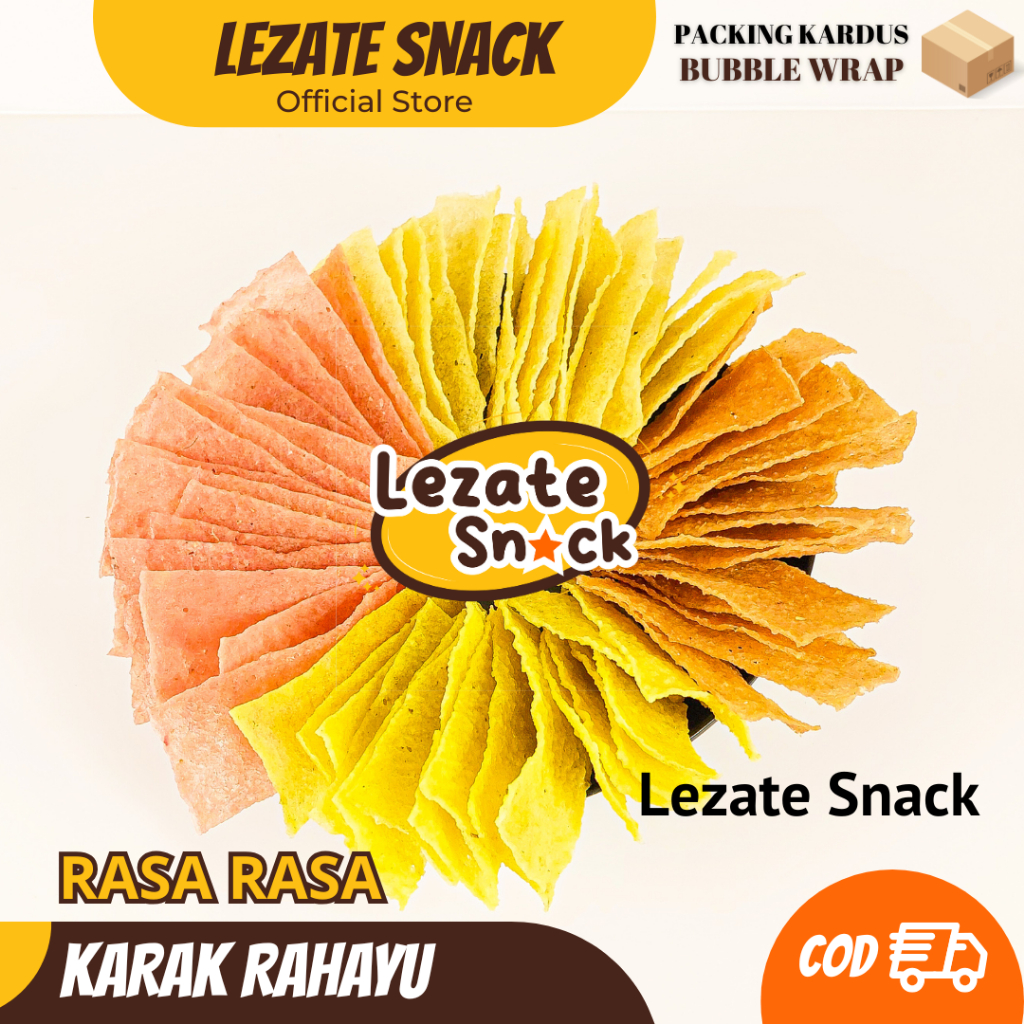 

Paket Kerupuk Gendar Isi 5 Rasa Campur Bawang Terasi Tenggiri Udang Pack Murah Enak Renyah / Krupuk Karak Gendar Puli Mentah Rasa Bawang Lezate Snack
