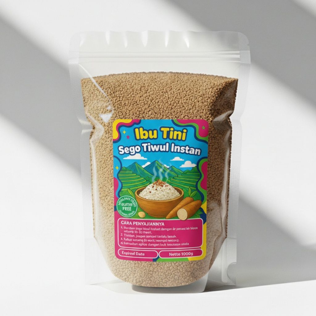 

TOKO IBU TINI || GROSIR || Nasi tiwul instan/sego tiwul instan/oyek tiwul