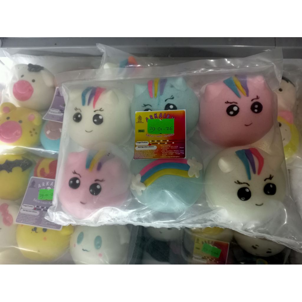 

Bakpao Karakter Mini isi 6