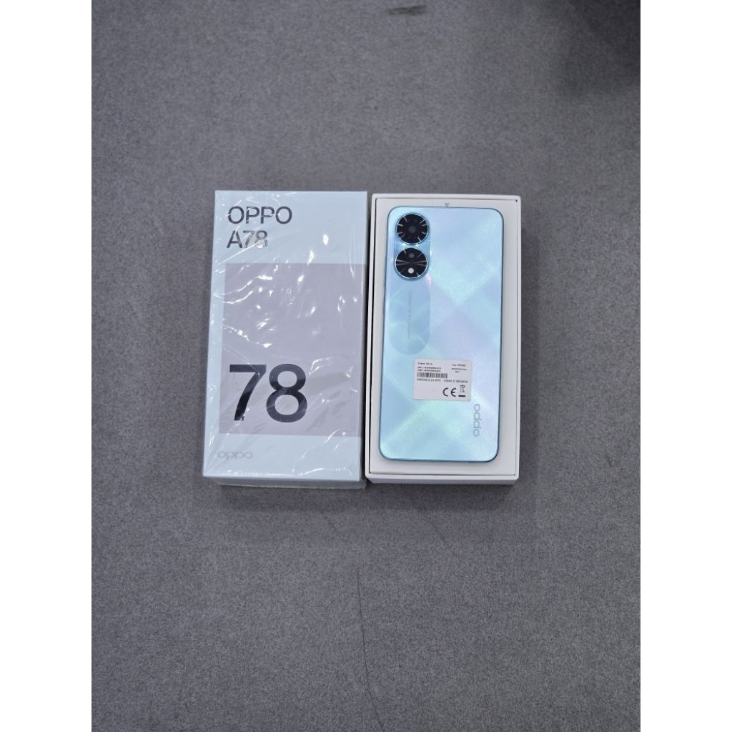 Oppo A78 4G 8/256 GB Fullset second mulus