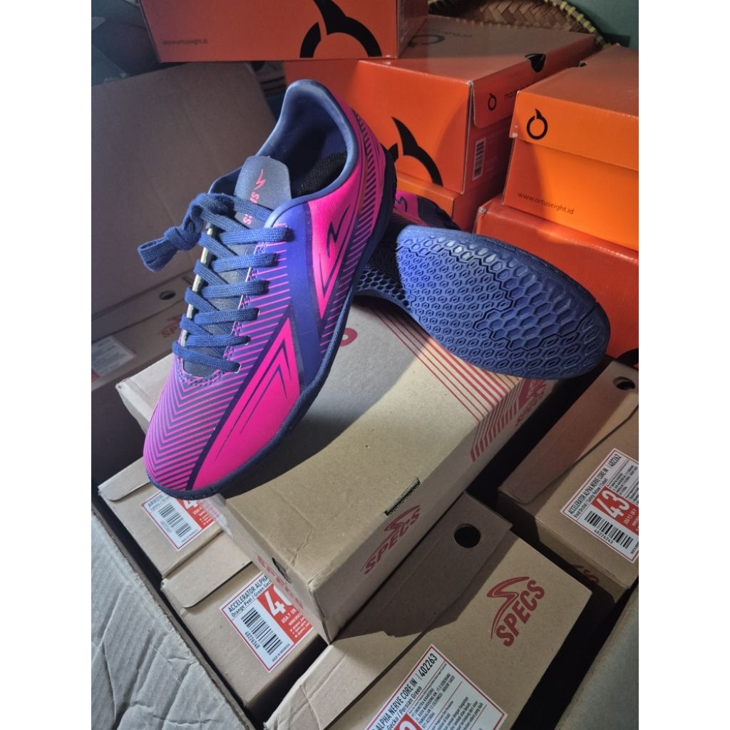 Sepatu Futsal Original Specs Arrow In Pink Glow Sale
