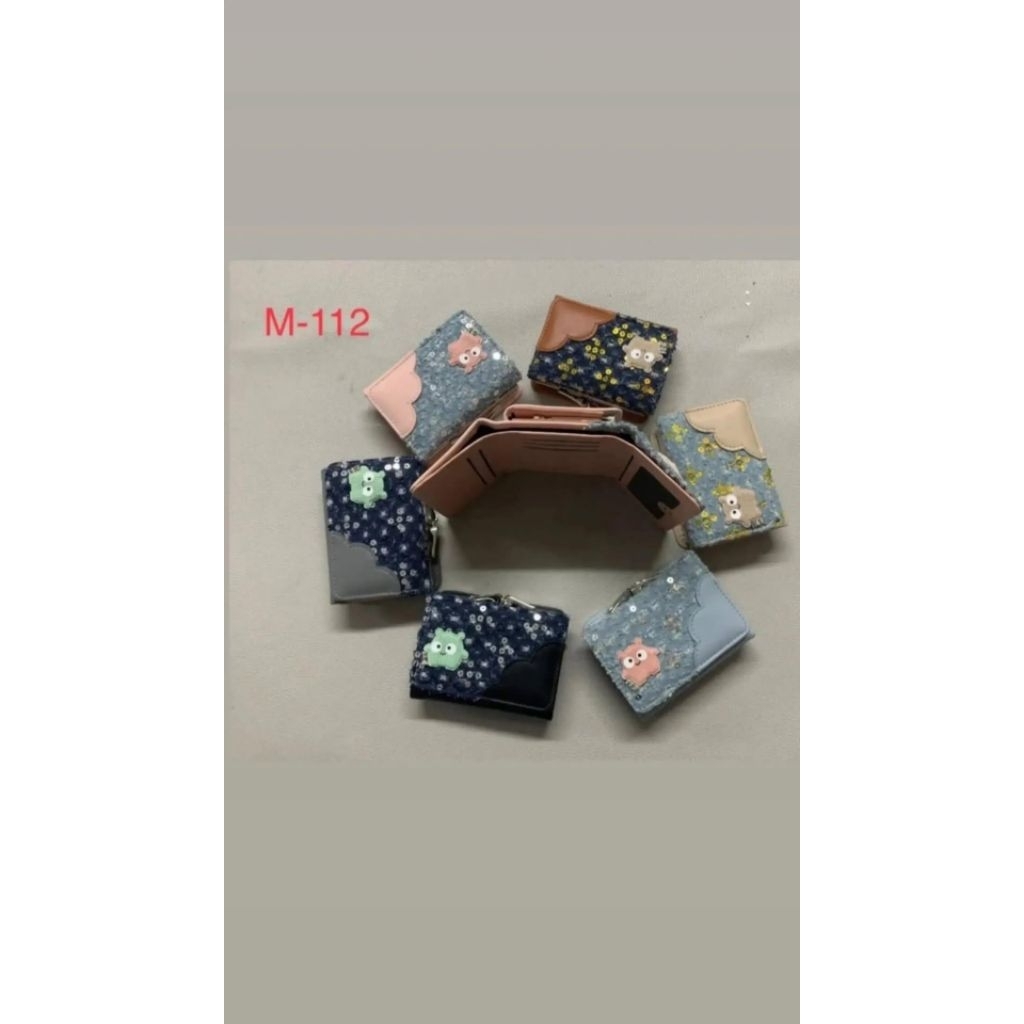 DOMPET MINI BEHEL LIPAT 3 WANITA SIMPLE KEKINIAN/DOMPET MINI WANITA SIMPLE TERBARU