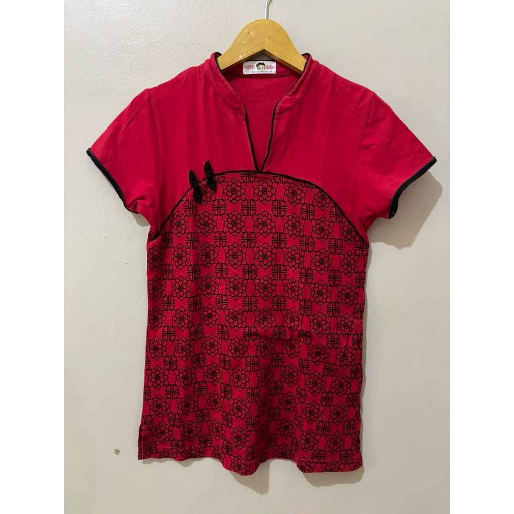 preloved betty boop cheongsam/chinese tshirt