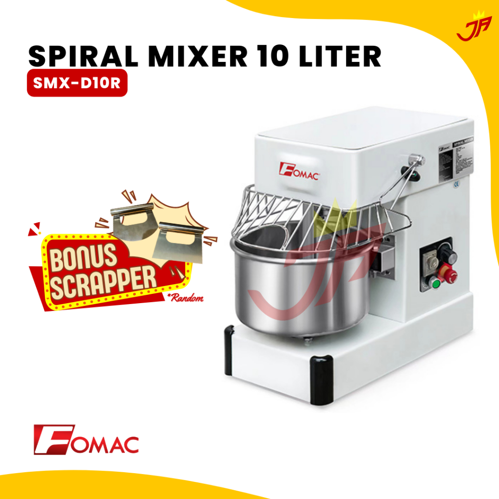 FOMAC Spiral Mixer SMX-D10R / SMX D10R / Mixer Spiral 10 Liter SMX D10R