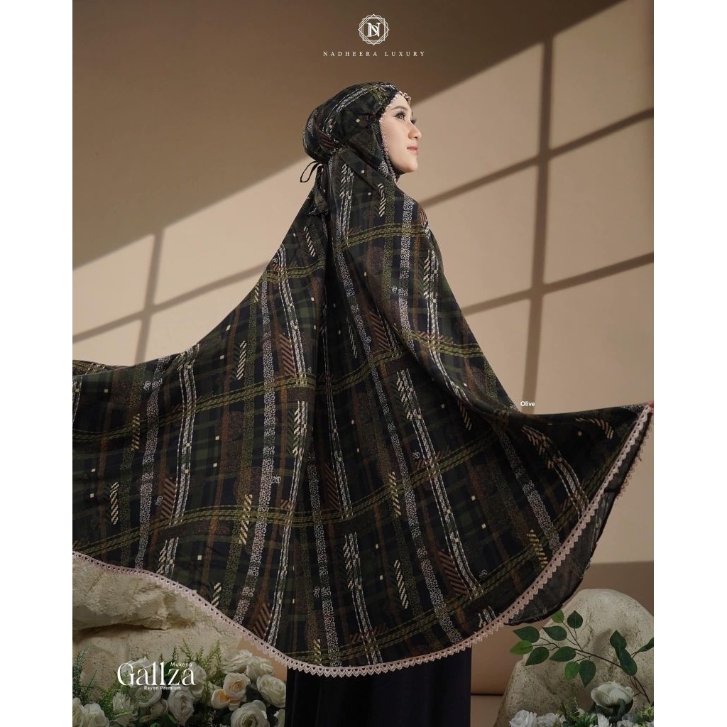 READY MUKENA GALLZA BY NADHERA LUXURY BISA COD