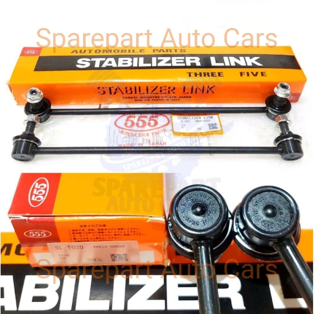LINK STABILIZER TOYOTA YARIS BAKPAO VIOS GEN 2 VIOS LIMO MEREK 555 ORIGINAL JAPAN