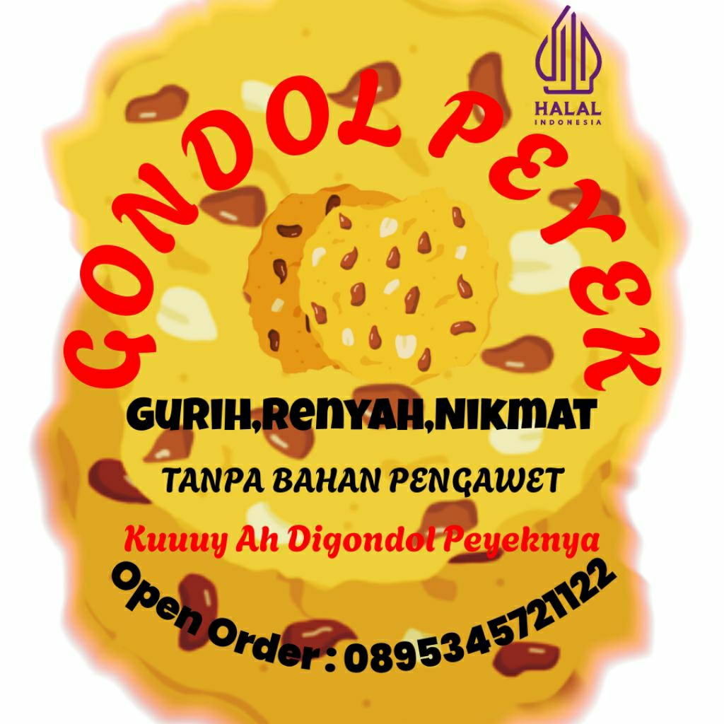 Peyek Kacang 250-500gram