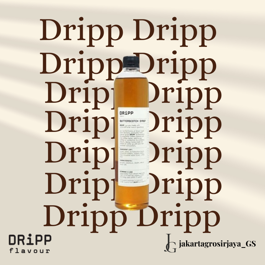 

Dripp Syrup Butterscotch 760 ML - Rasa Butterscotch 760 ML