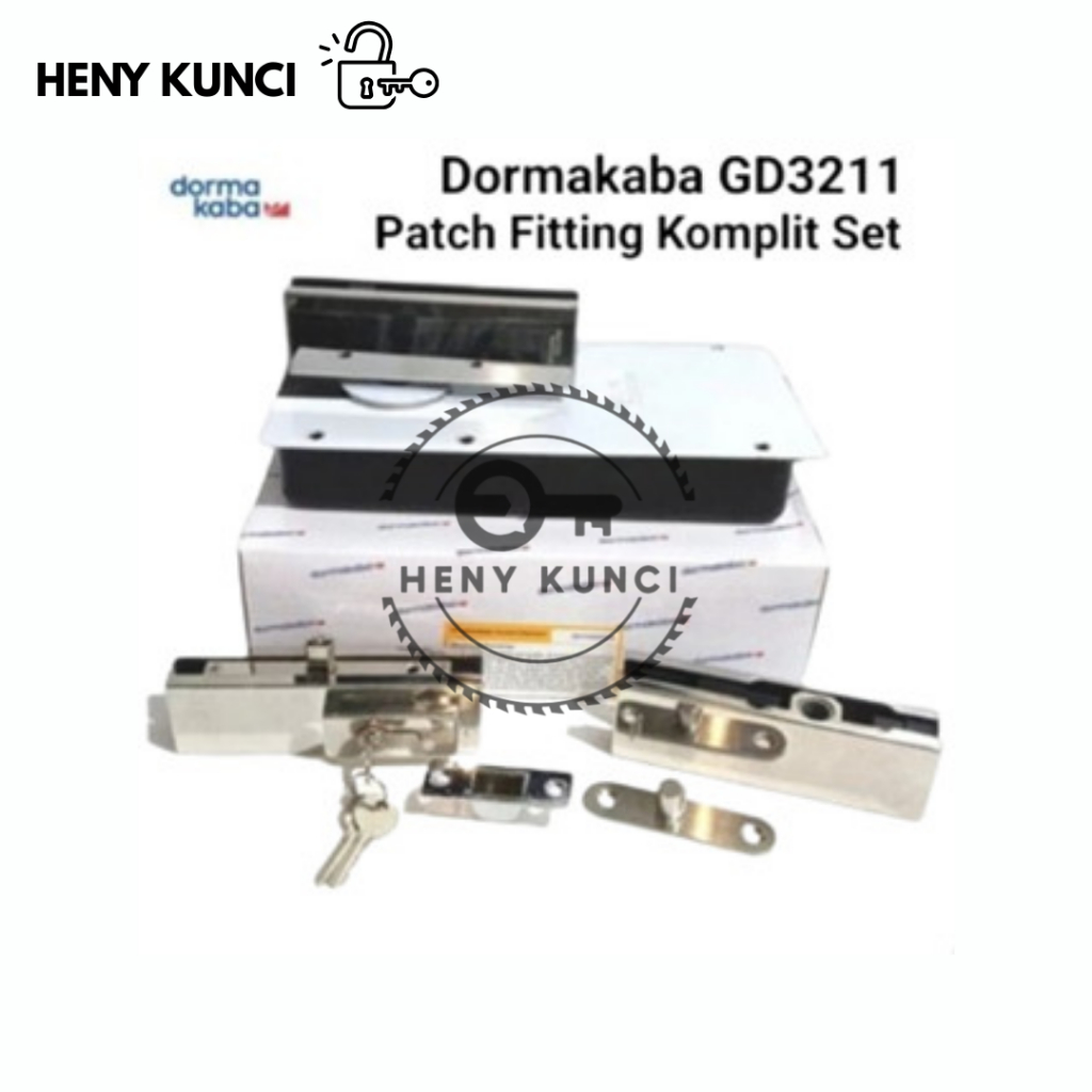 Dorma paket floor hinge + fiting dorma lengkap + pt 24 dorma
