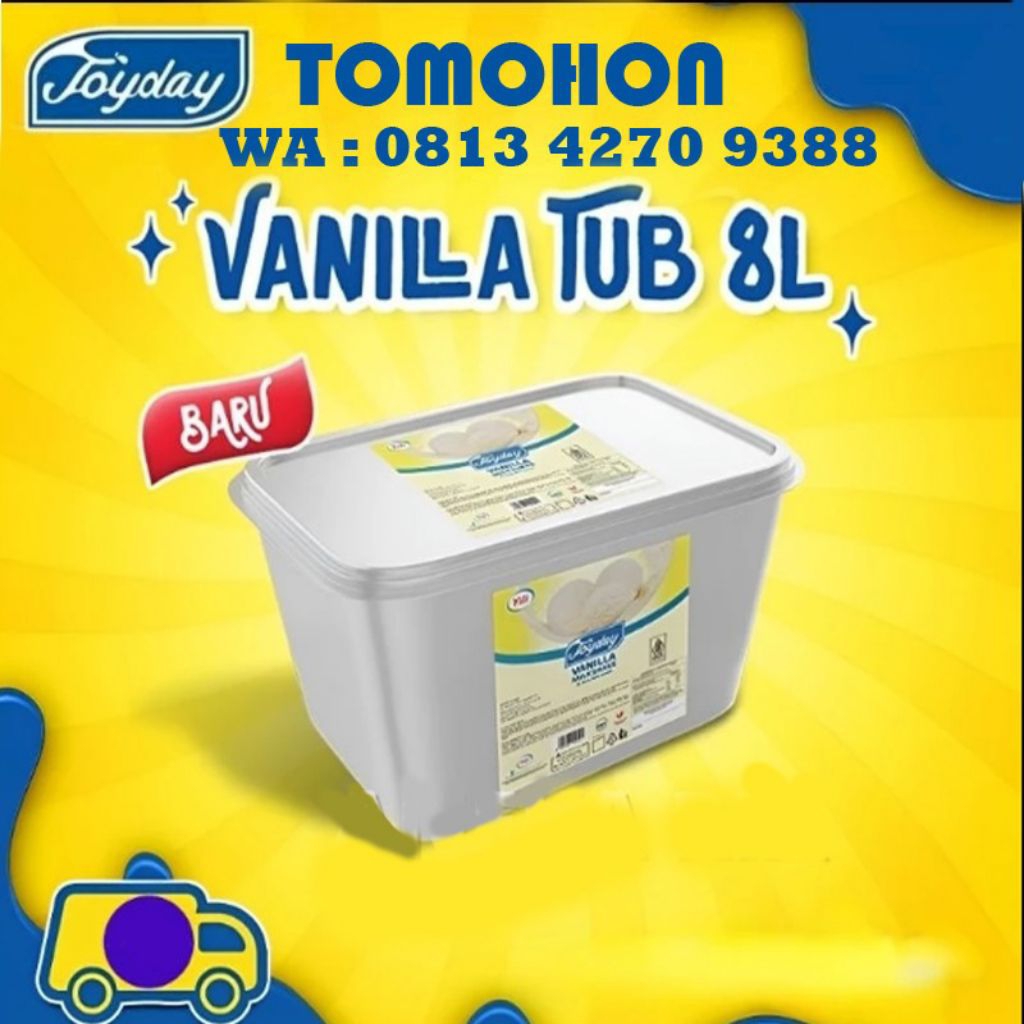 

Eskrim Joyday 8L - Vanilla