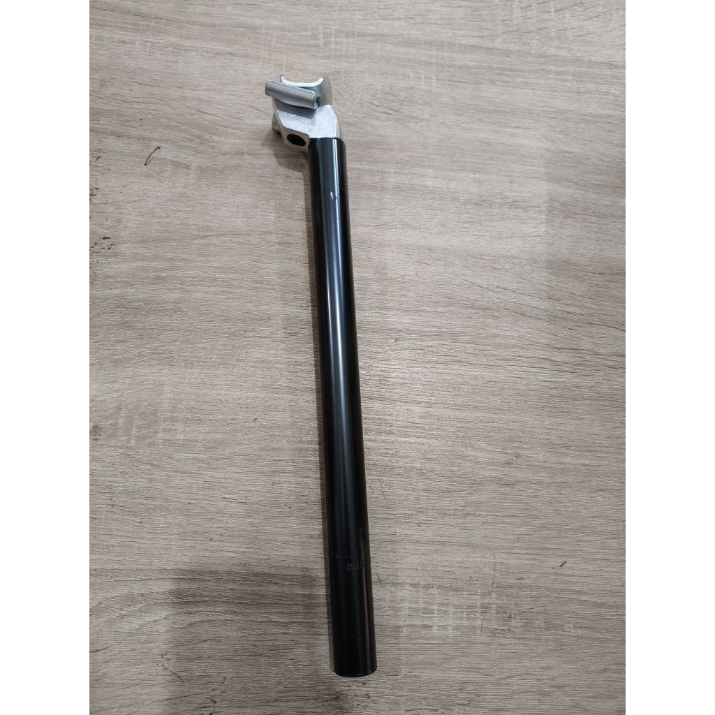 SEATPOST CAGAK SADEL SEPEDA ONTEL MTB LIPAT BALAP ALLOY HITAM