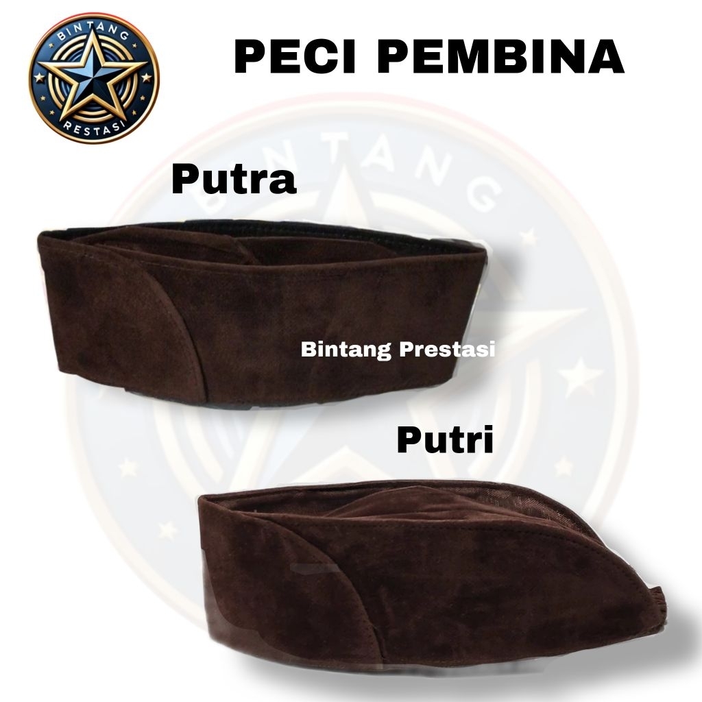 PECI PRAMUKA PEMBINA/TOPI PEMBINA PRAMUKA