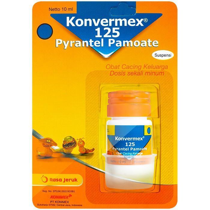 KONVERMEX SIRUP 125 PYRANTEL PAMOATE