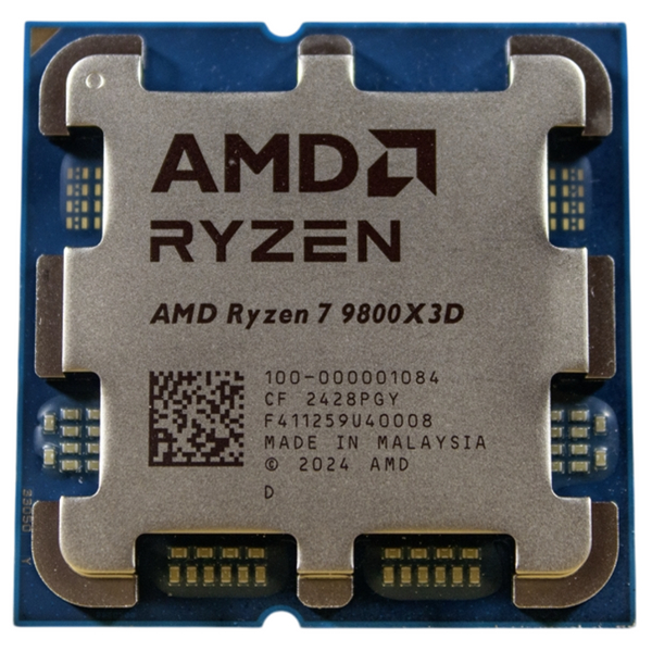 Processor AMD Ryzen 7 9800X3D 4.7 - 5.2 GHz Socket AM5 TRAY
