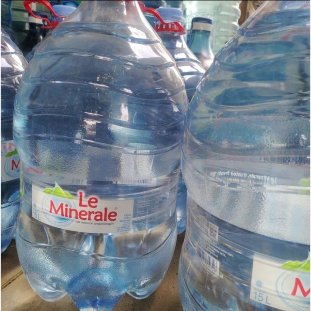 

Le Minerale Galon 15Liter Air minum mineral sekali pake
