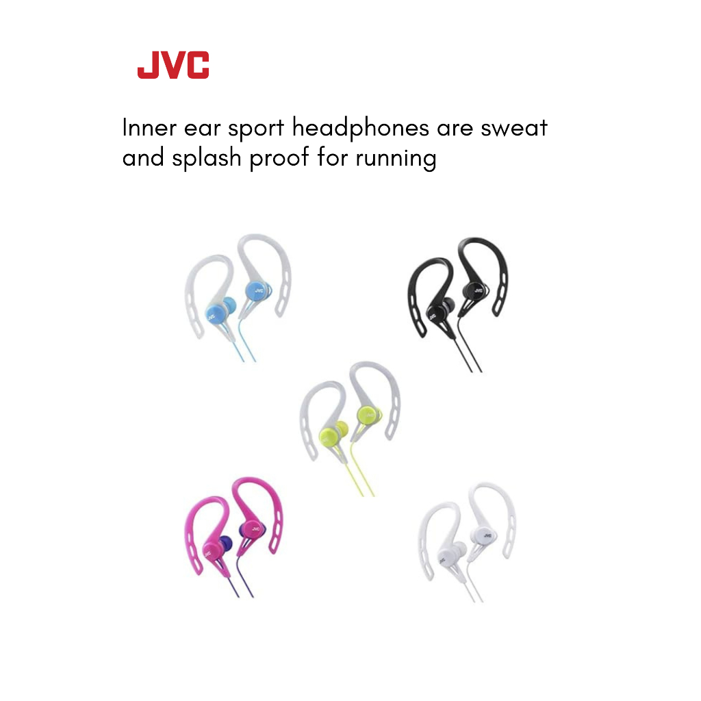 JVC HA-ECX20 In-Earphone Sporty - Pink