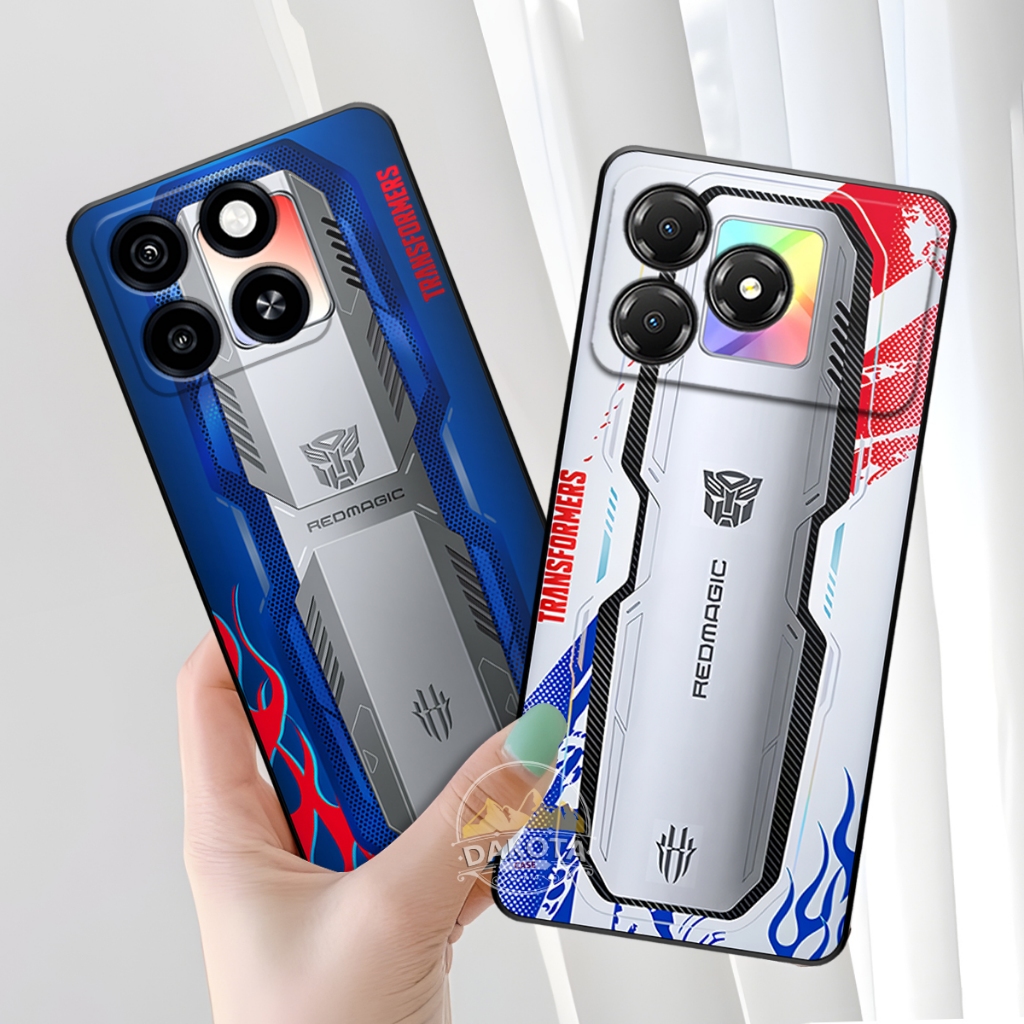DAKOTA | Casing Silikon Hp ZTE Blade A36 | ZTE Blade A56 UV Printing Gambar Transfromer | Case Lentu