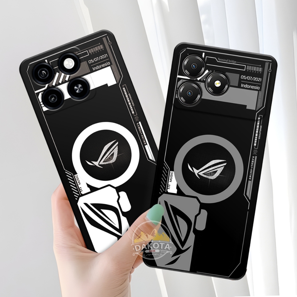 DAKOTA | Casing Silikon Hp ZTE Blade A36 | ZTE Blade A56 UV Printing Gambar Gamers | Case Lentur gra