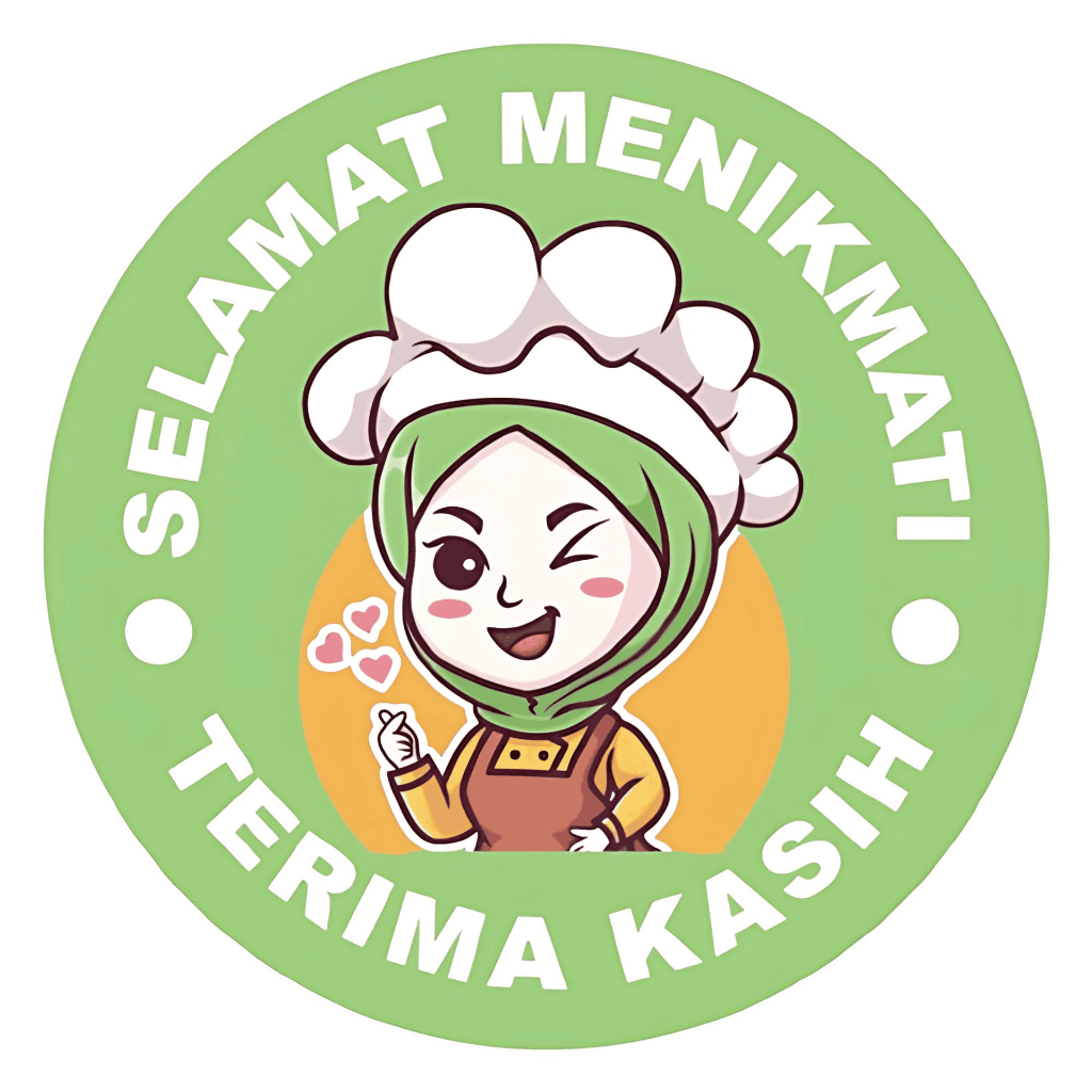 

Sticker Bulat 2.5 cm Roll 500 Pcs Label Selamat Menikmati untuk Kemasan Makanan Minuman Kue Trendy