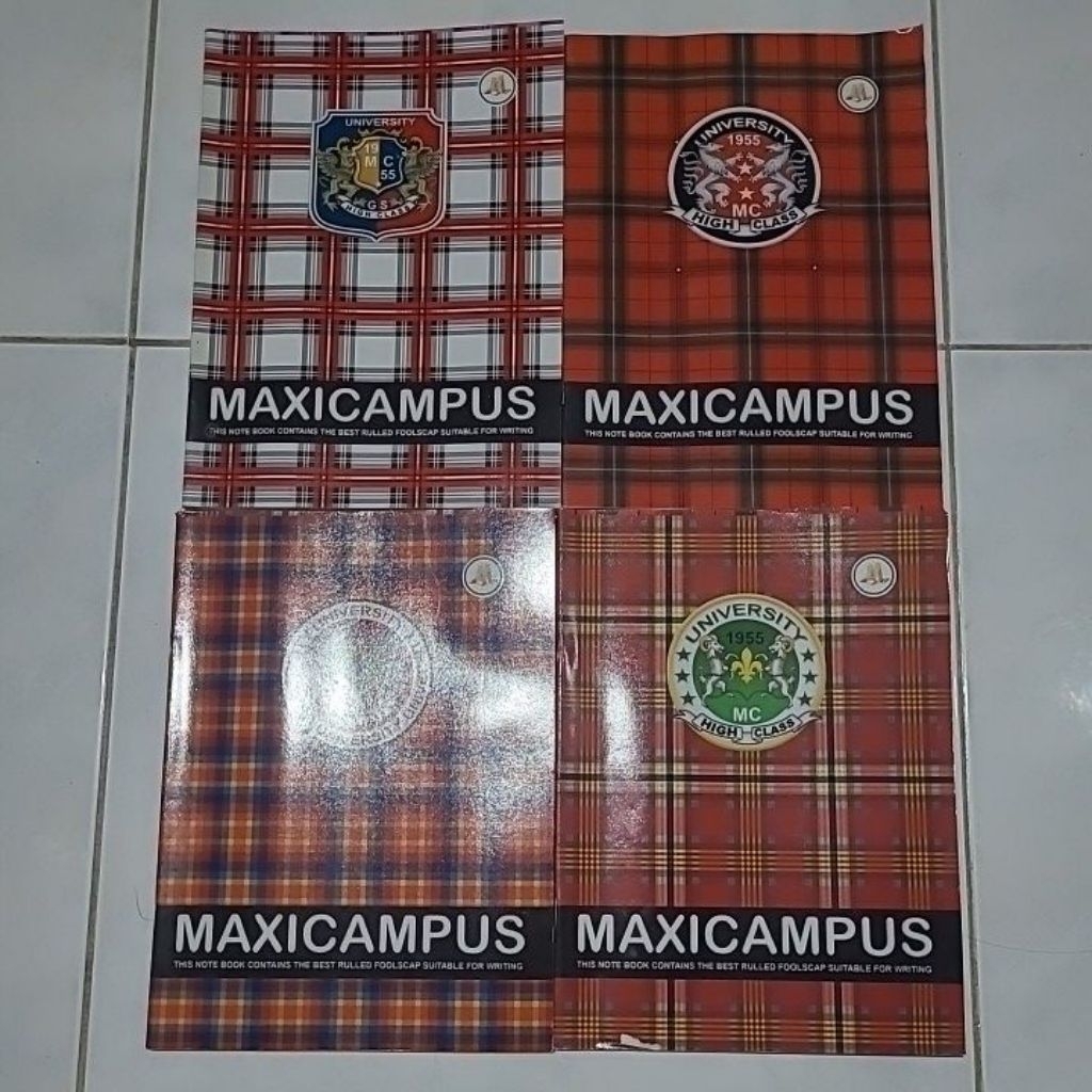 

NEW Buku Tulis Sekolah / Kuliah Maxicampus Aa 40L Notebook