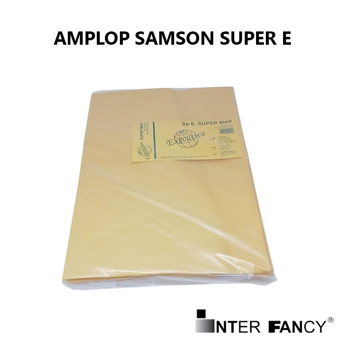 

Amplop Casing Coklat Samson, Type SPE, Merk Executive, Ukuran Super Map / Jumbo, Dimensi 29 x 39 cm, Bahan KRAFT COKLAT, 70 gsm. 1 Pak = 100 Lembar